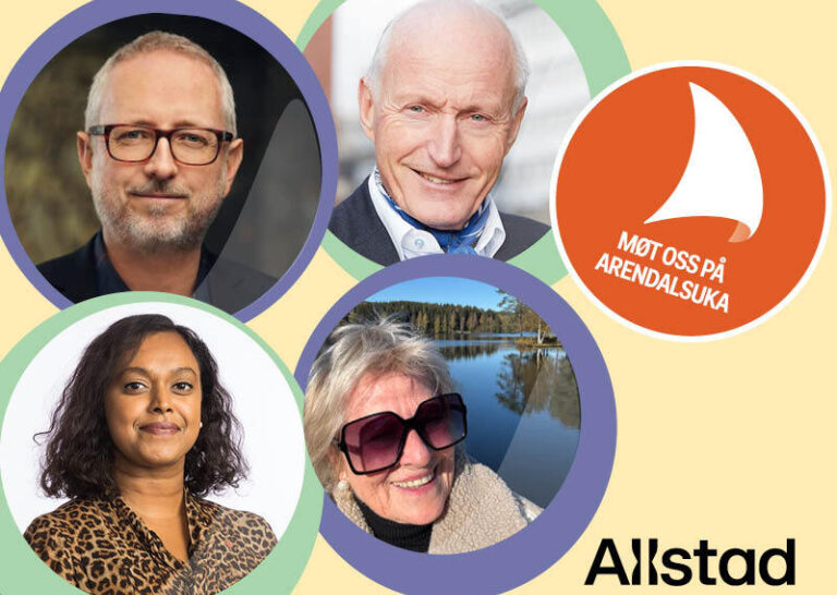 Møt oss på Arendalsuka!