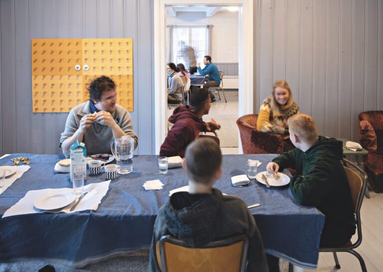 Prestegård har blitt skolegård