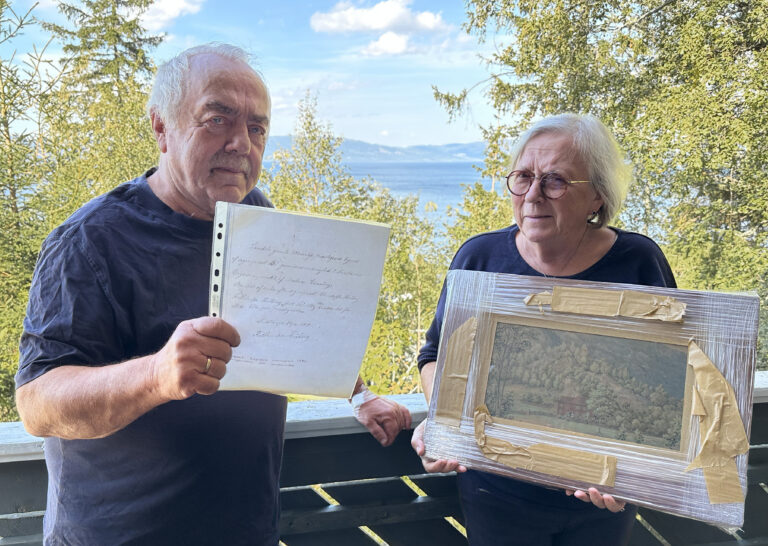 Måleri på avvegar, funne i Trøndelag