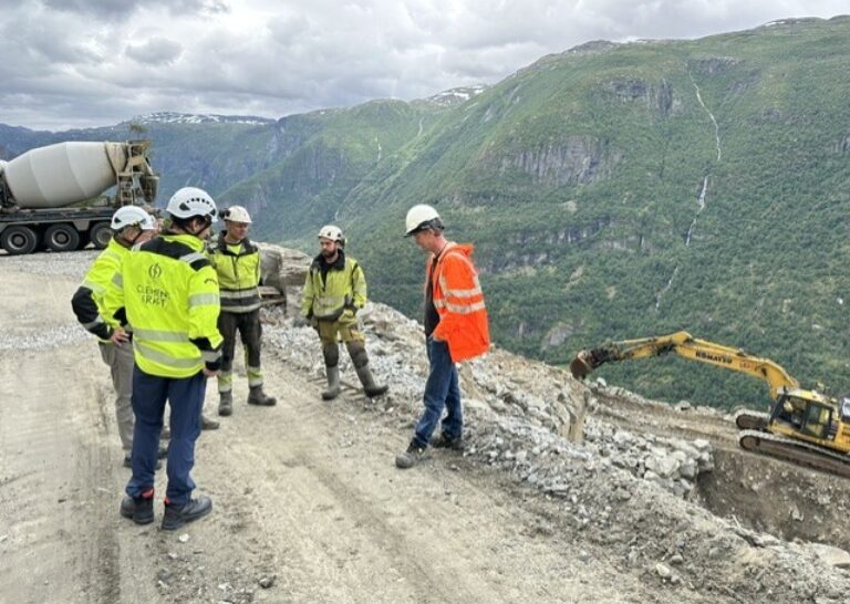Utbyggingsprosjektet Kvammadalselvi pågår for fullt