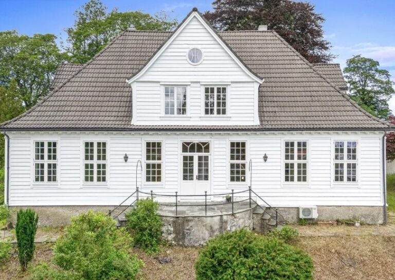Arkitektonisk perle til salgs